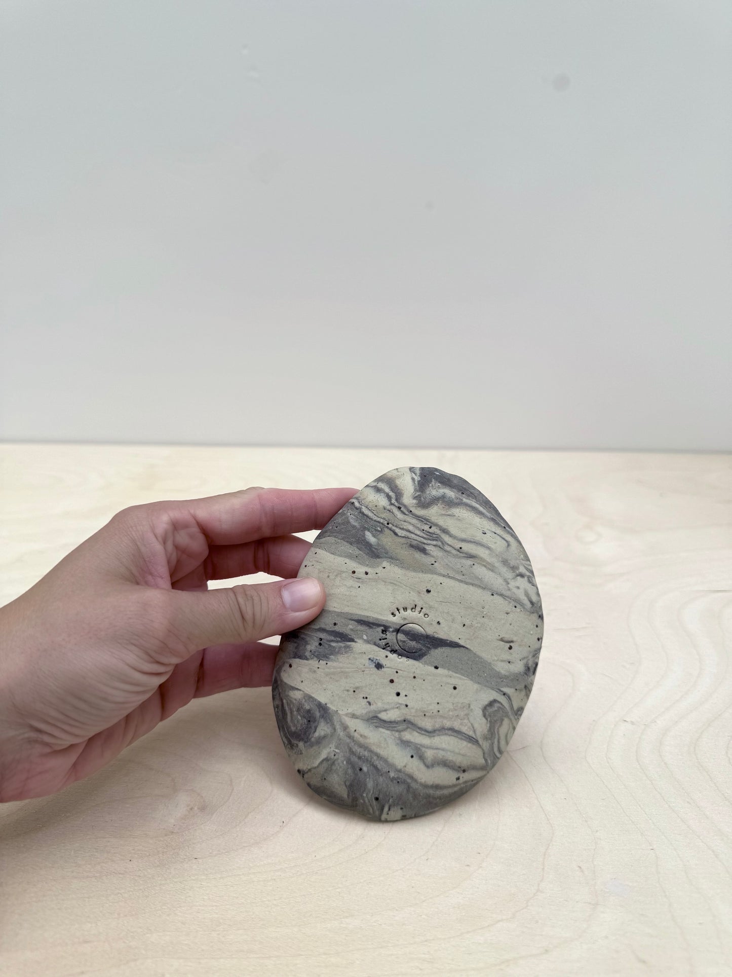 marbled side plate no.5