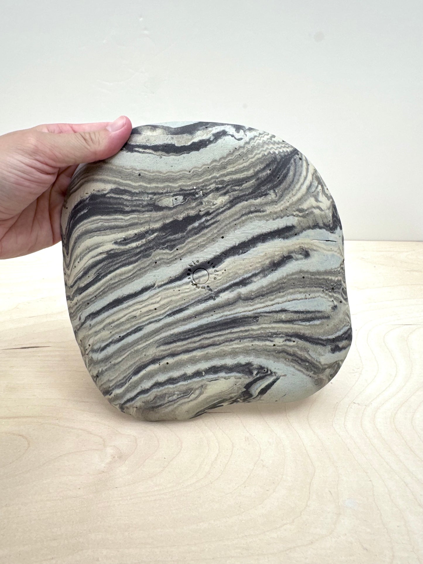 marbled snack plate no.3