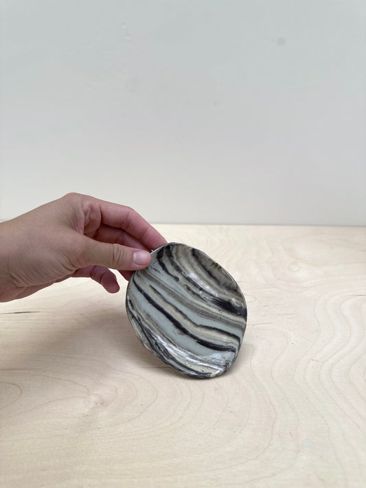 marbled side plate no.3