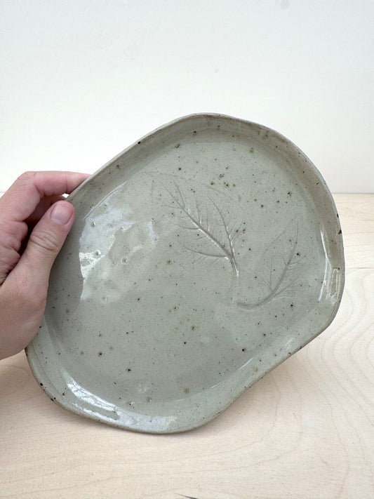 leaf imprint side plate no.4