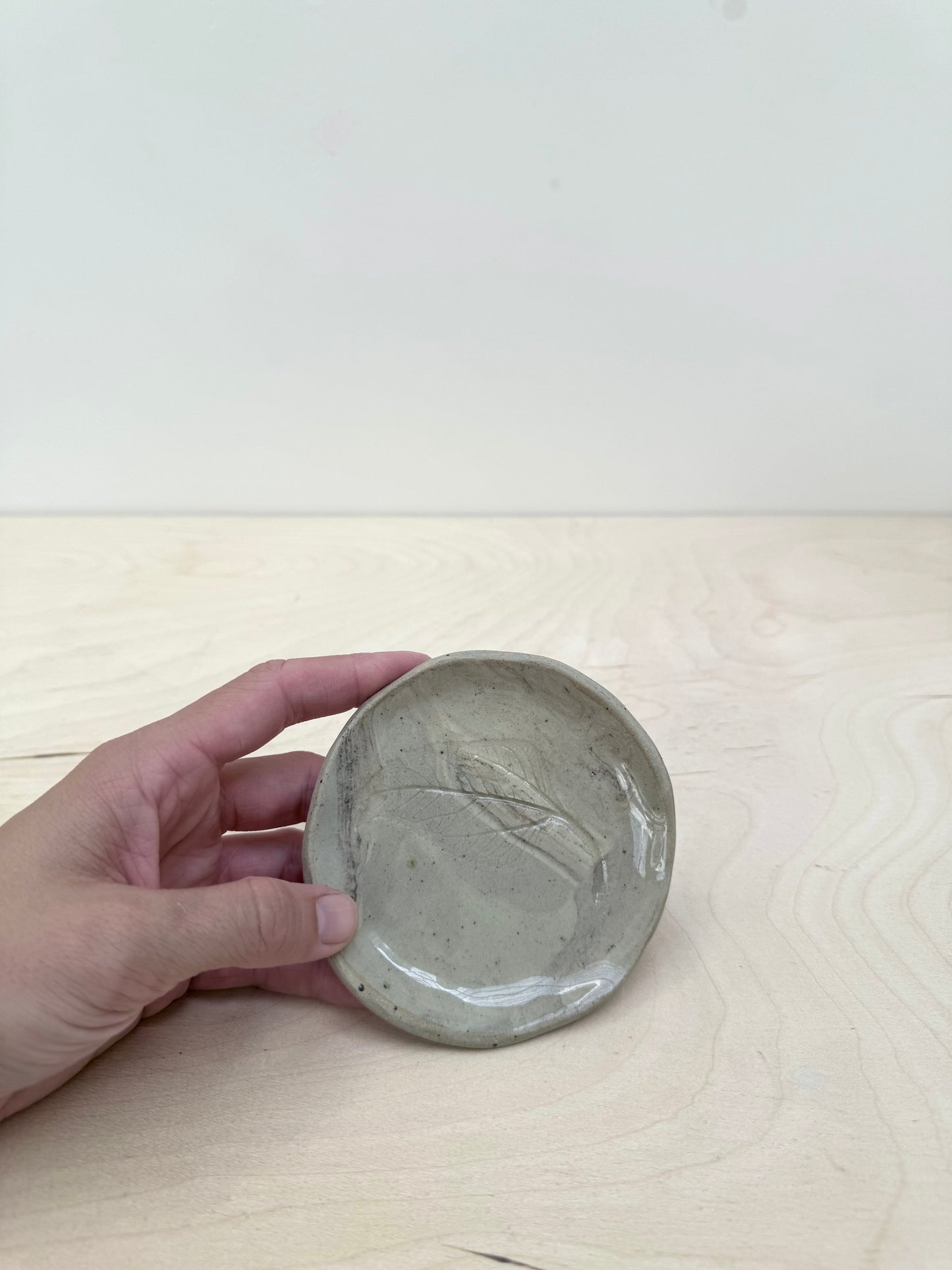 leaf imprint side plate no.1