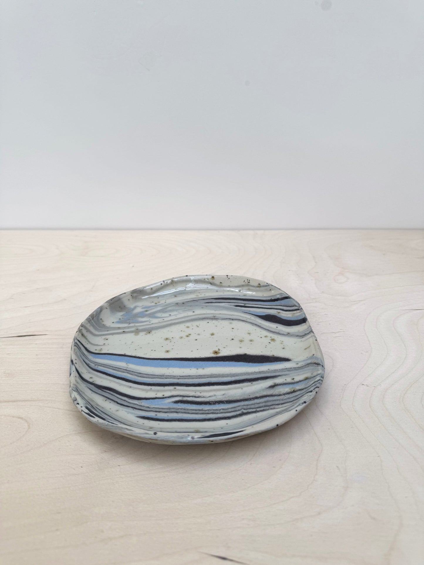 marbled snack plate no.1