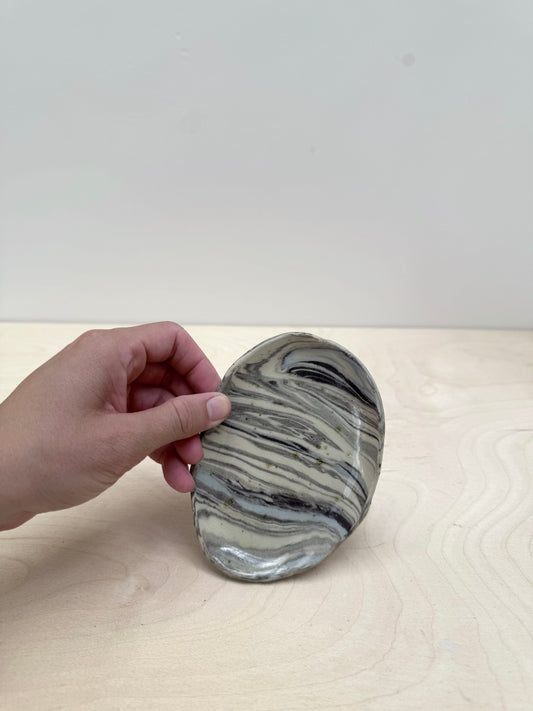 marbled side plate no.5