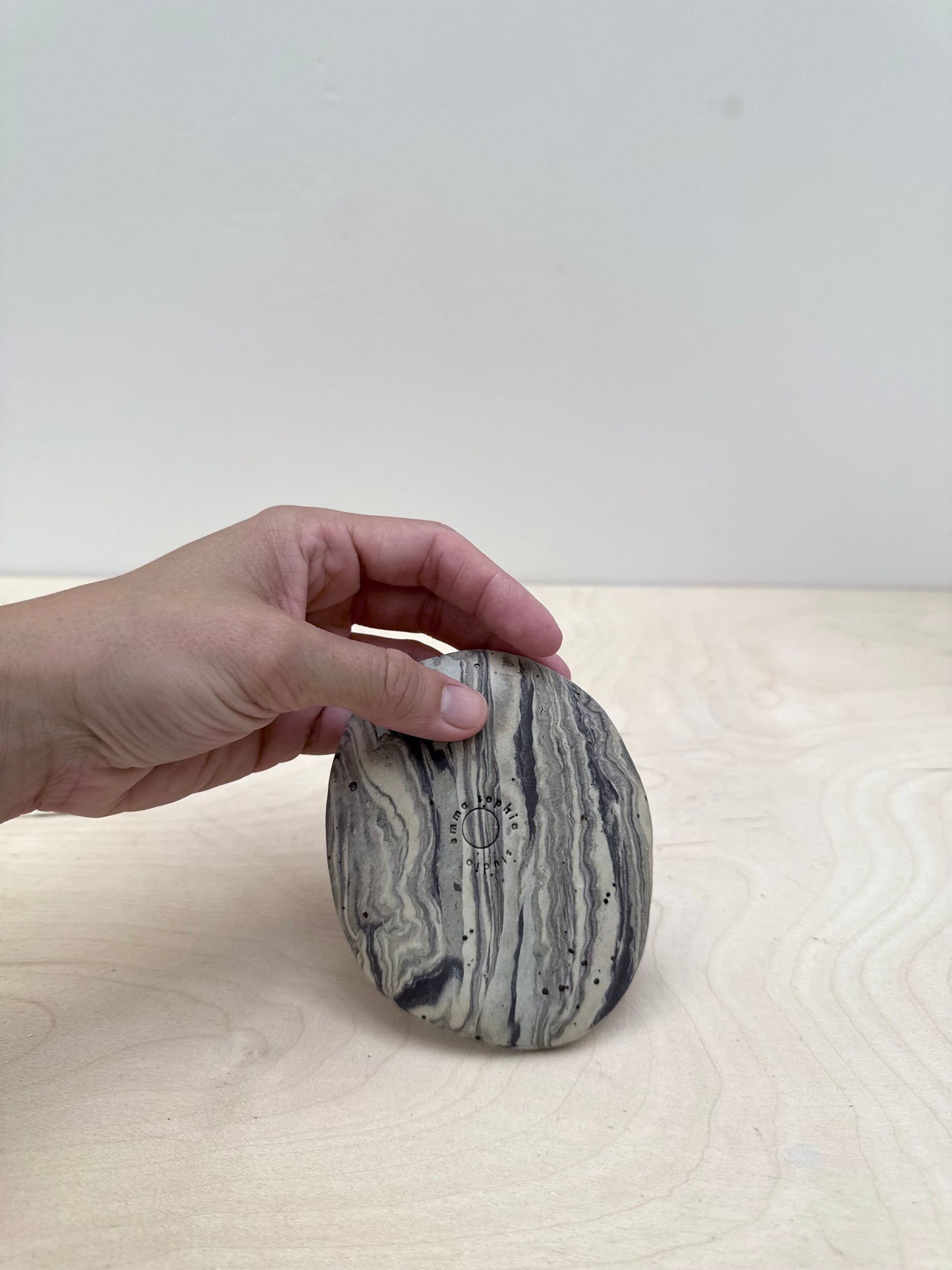 marbled side plate no.3