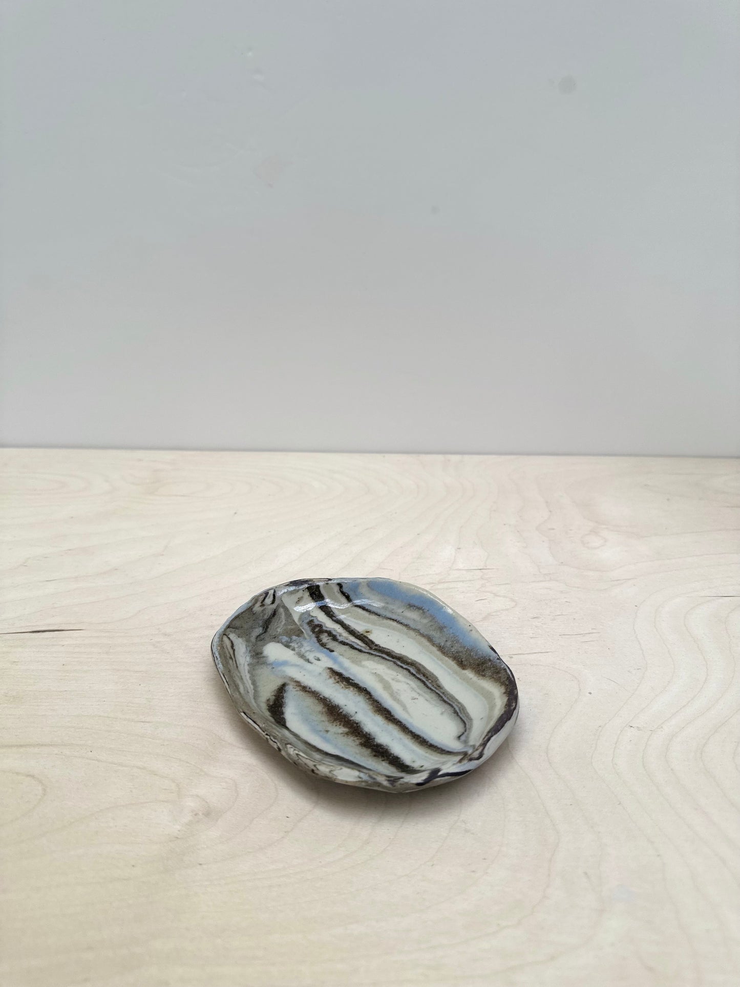 marbled side plate no.4