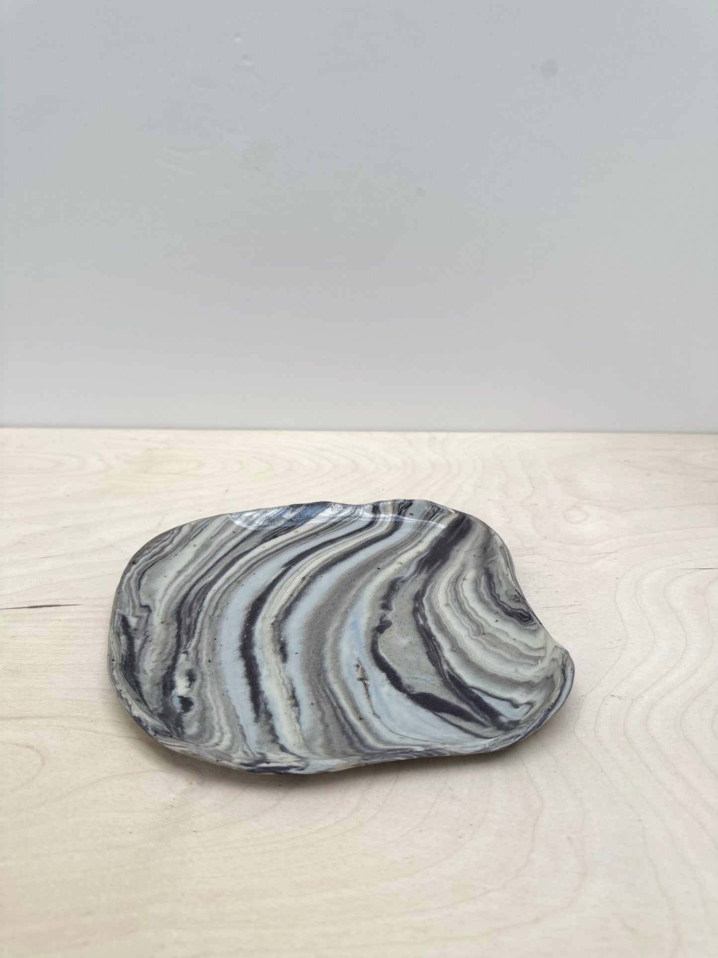 marbled snack plate no.3