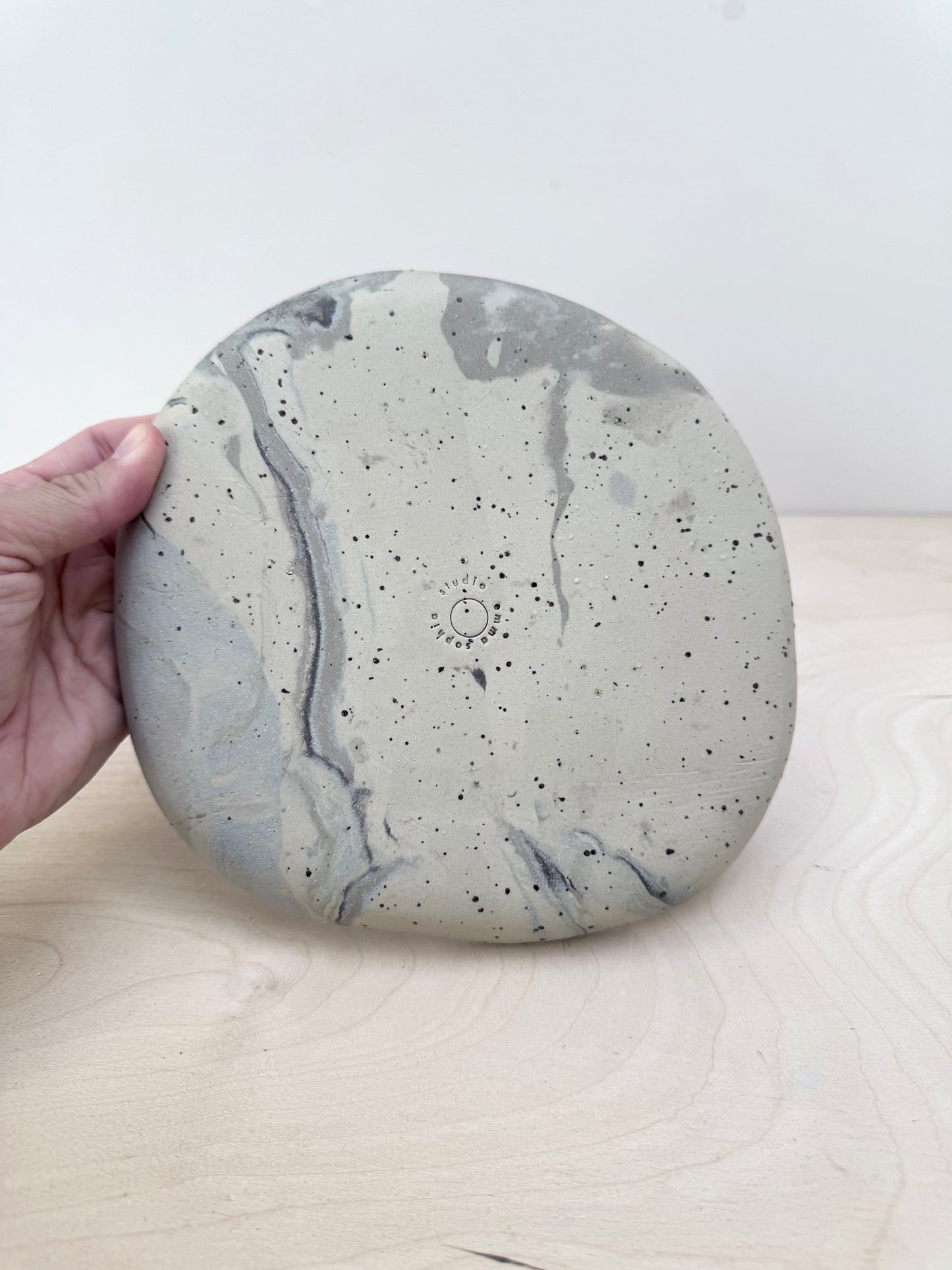 marbled snack plate no.2
