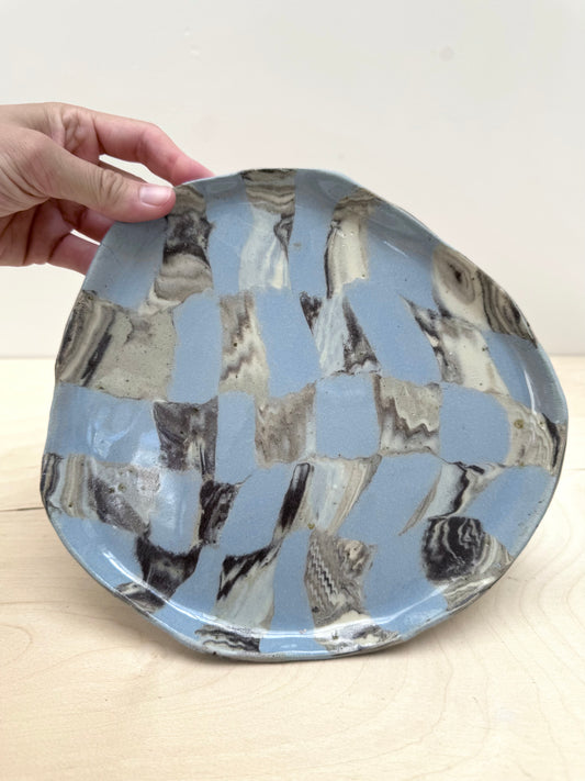 plate checkered no.3