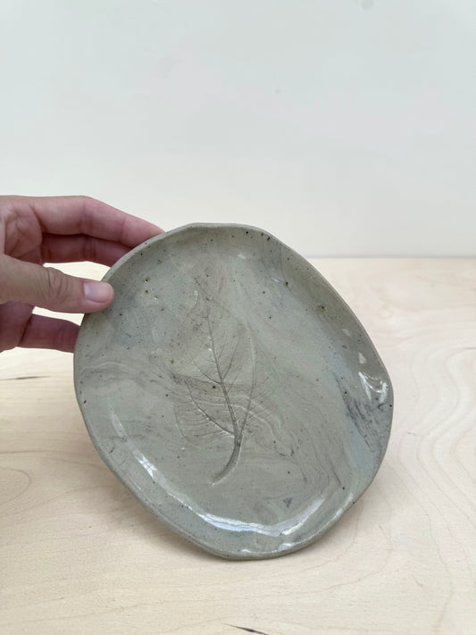 leaf imprint side plate no.2