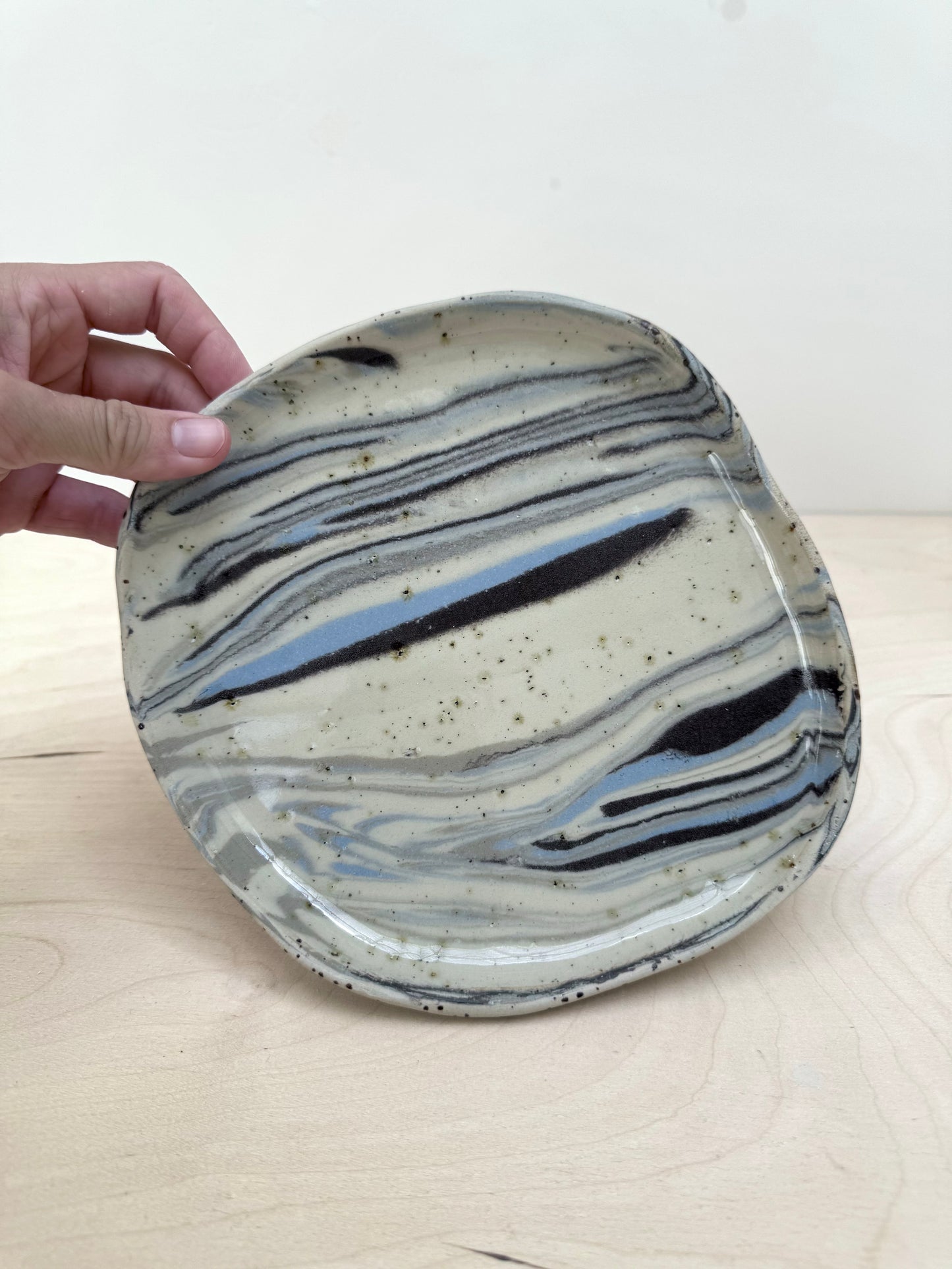 marbled snack plate no.2