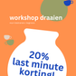 [laatste plek!] Workshop draaien op de draaischijf / zaterdag 26 september 2026 / 10:00 - 12:30